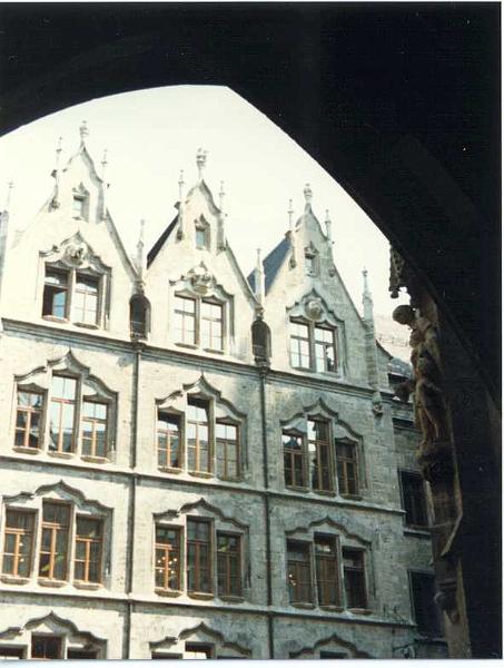 Muenchen, Neues Rathaus (1867->1908)