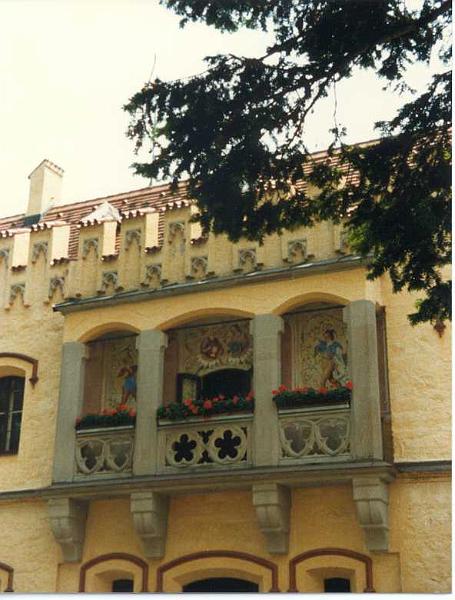 Chateau de Hohenschwangau (Maximilien II de Bavière, 1832->1836)