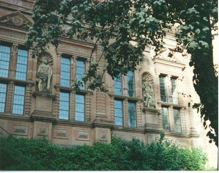 Heidelberg, Aile de Frédéric (Friedrichsbau) ? du Chateau (Schloss) 