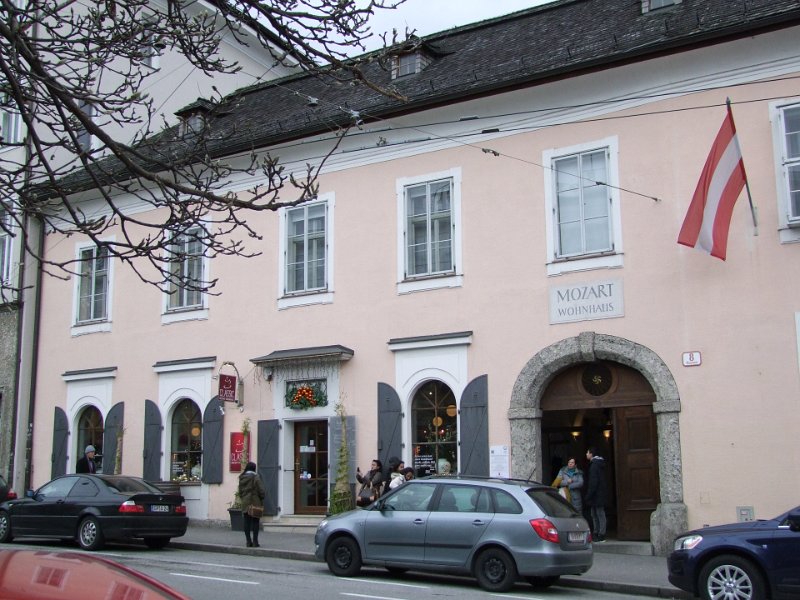 Salzburg, Mozart-Wohnhaus