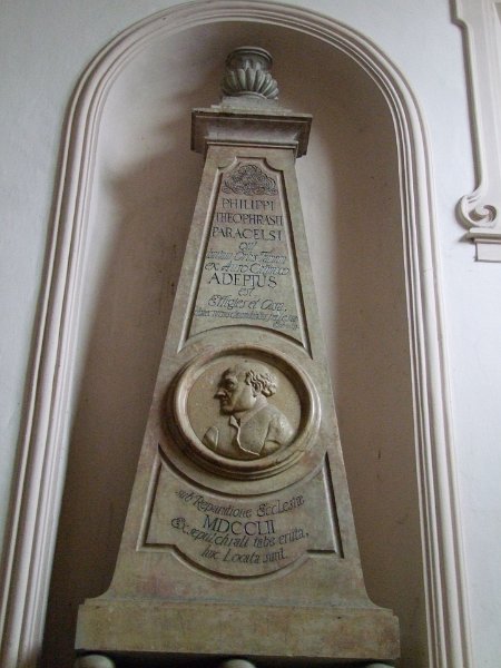 Salzburg, Friedhof Sankt Sebastian, tombeau de Paracelse