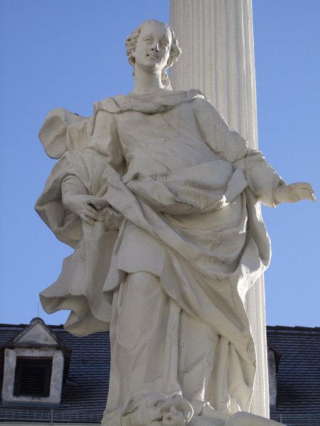 Krems und Stein, Dreifaltigkeitsplatz (Place de la Trinité)
