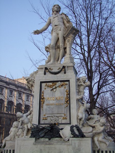 Wien, Mozart Monument