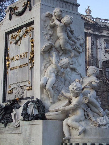 Wien, Mozart Monument