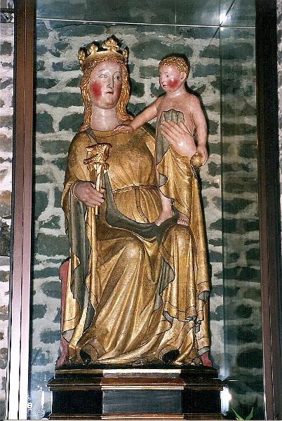 Bruges, Basilique du Saint-Sang, Vierge de 1300