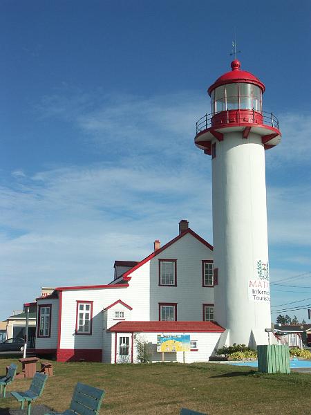 Gaspésie - Phare de Matane