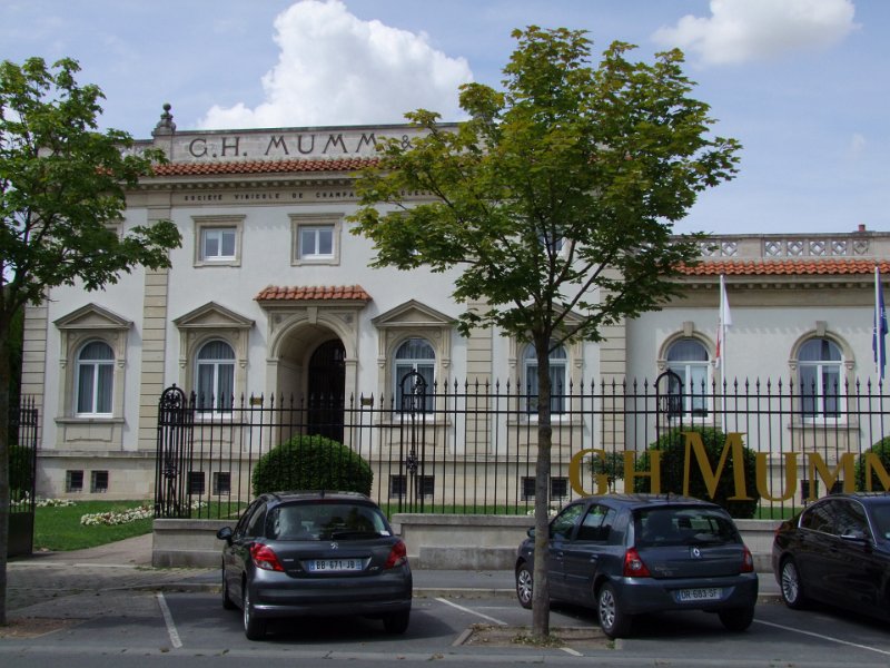 Reims, cave Mumm