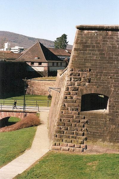 Camp retranché de Belfort, Vue vers la tour bastionnéee 27