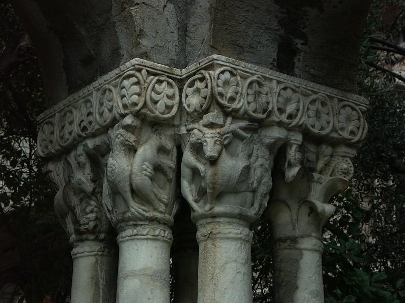 Genova, Cloître près Casa di Colombo
