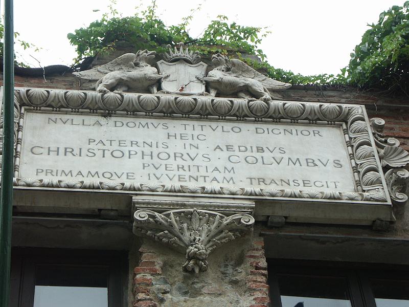 Genova, Casa di Colombo