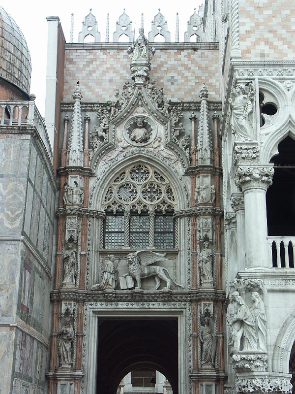 Venezia, Palazzo Ducale, Porta della Carta