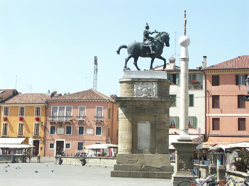 Padova, Statue equestre du Gattamelata