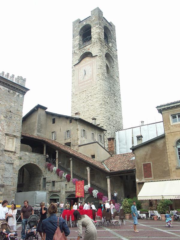 Bergamo, Piazza Vecchia, Torre