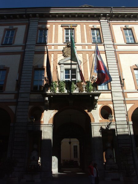 Cuneo, Via Roma, Hôtel de Ville