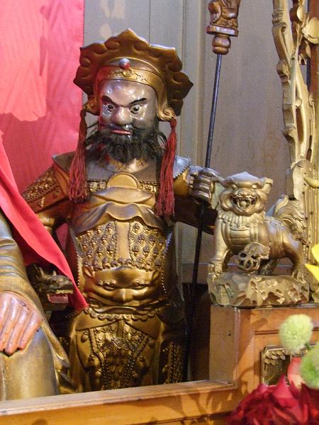 Saint-Denis, Temple chinois en face de la Pagode Guan-Di