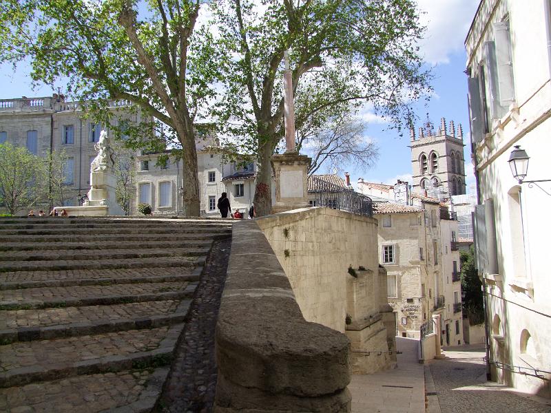 Montpellier, Place de la Canourgue et Cathédrale Saint-Pierre