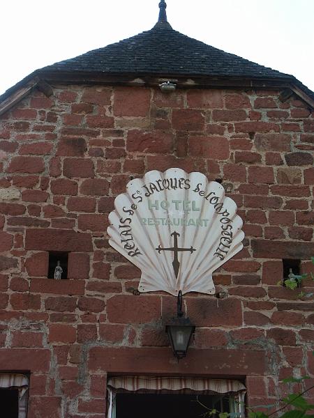 Collonges-la-Rouge, Relais de St-Jacques-de-Compostelle
