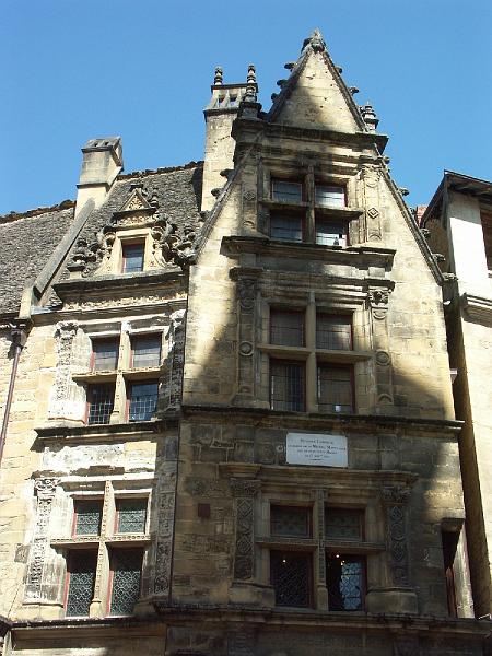 Sarlat. Maison de La Boetie