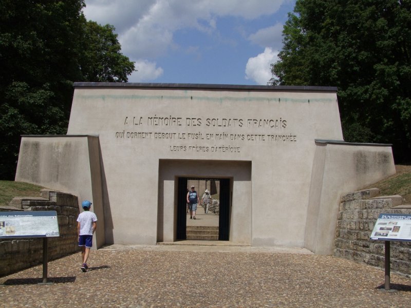 Champ de bataille de Verdun, Tranchée des Baïonettes