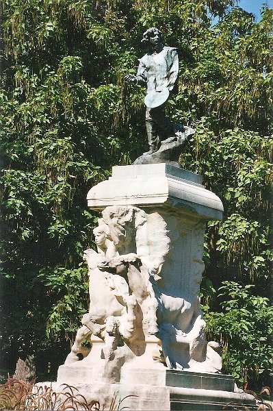 Nancy, Claude Gellée par Rodin (dans la Pépinière)