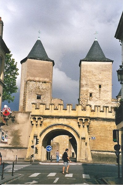 Metz, Porte des Allemands (côté ville)