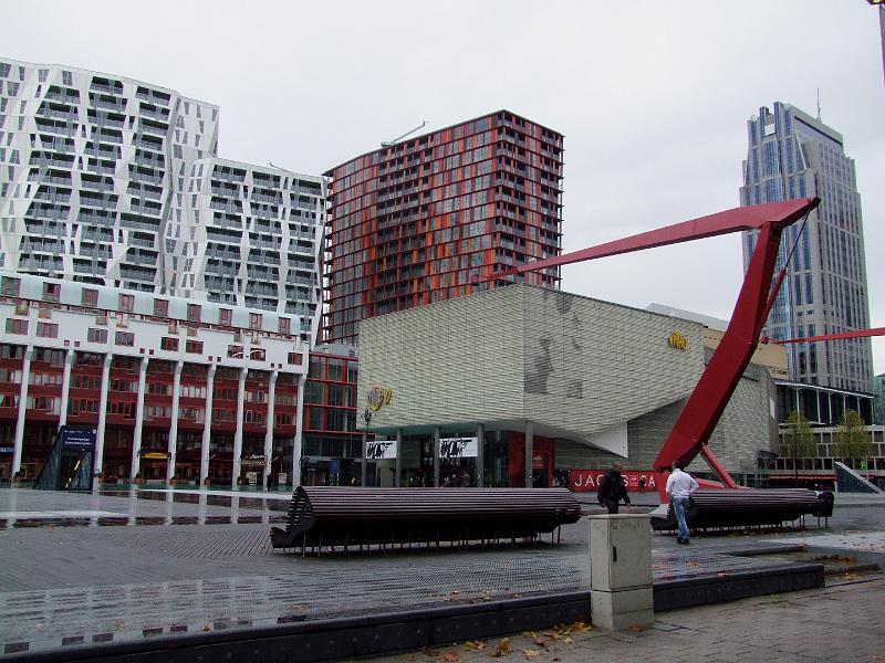 Rotterdam, Schouwburgplein (Place du Théâtre)