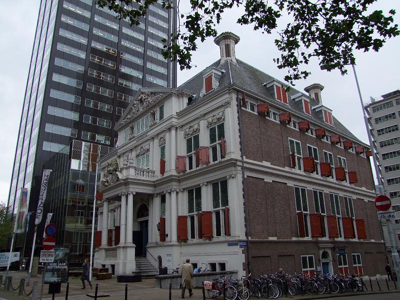 Rotterdam, Korte Hoogstraat, Robecotoren & Historisch Museum Het Schielandshuis
