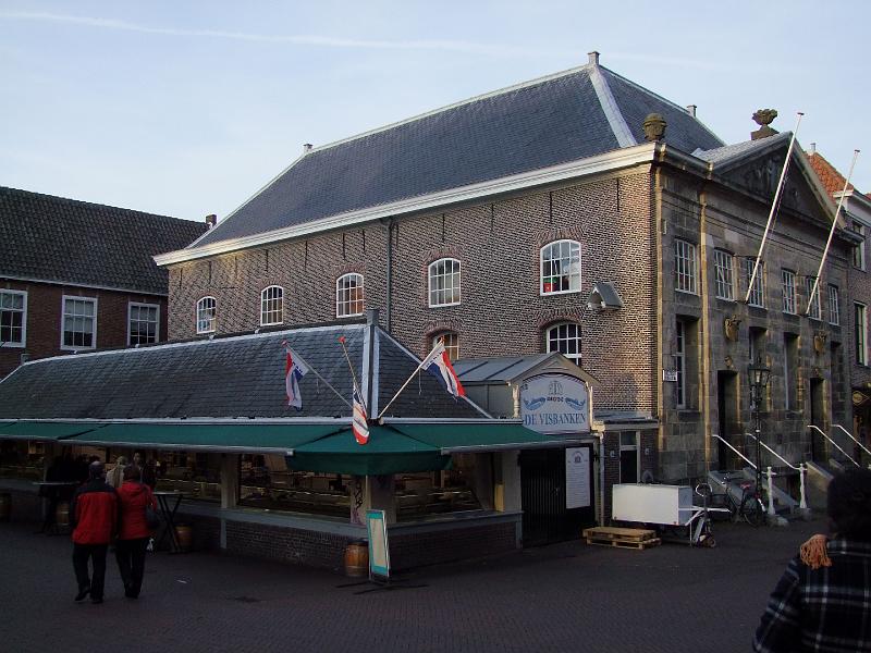 Delft, Hippolytusbuurt, marché aux poissons