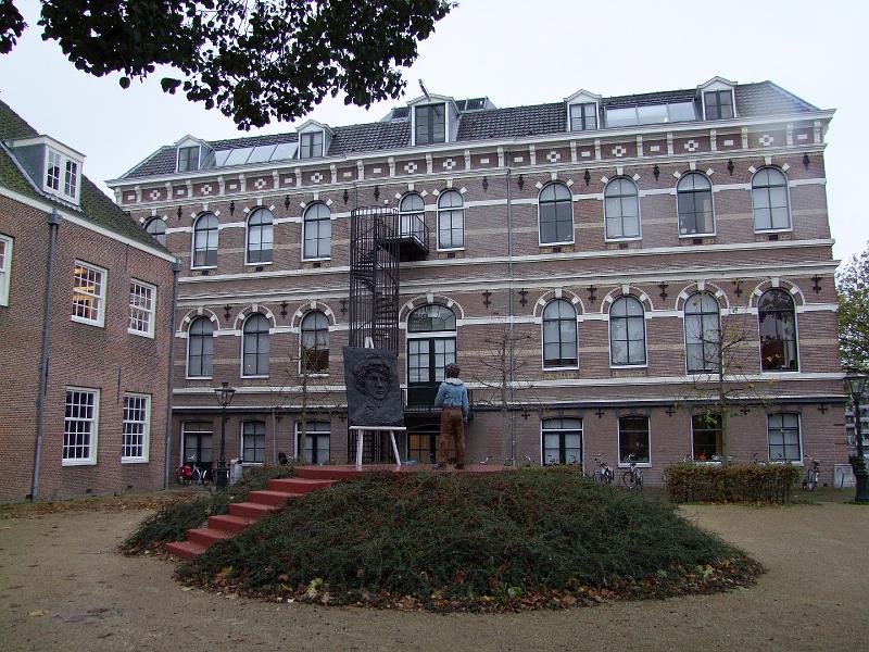 Leiden, Weddesteeg où est né Rembrandt