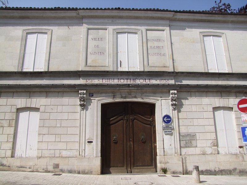 Saintes, Hôtel Martineau