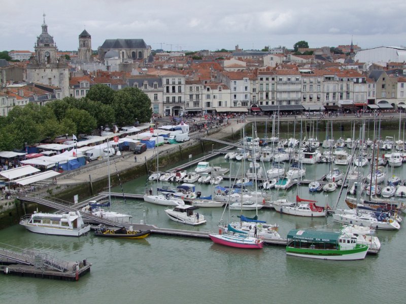 La Rochelle, vue de la Tour Saint-Nicolas