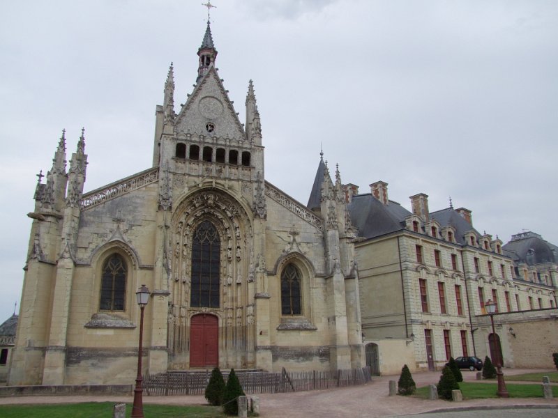 Thouars, Chapelle Notre-Dame et château