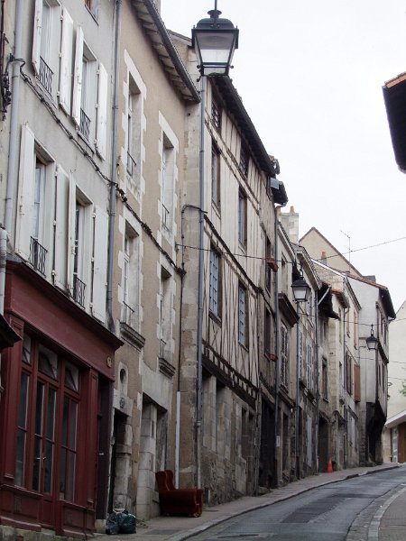 Poitiers, Rue Jean-Bouchet et Rue de la Chaîne