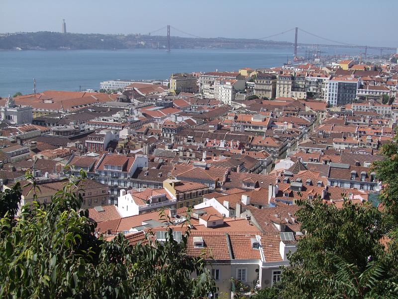 Lisbonne, vue du Castelo de São Jorge