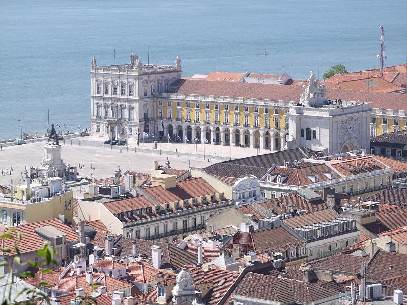 Lisbonne, vue du Castelo de São Jorge