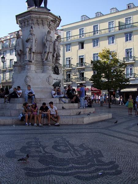 Lisbonne, Praça Luis de Camoes
