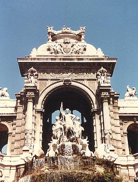 Marseille, Palais Longchamp (Henri Espérandieu, 1860)
