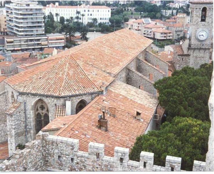 Cannes, Eglise Notre-Dame d'Espérance (16/17e) et Vieux Clocher