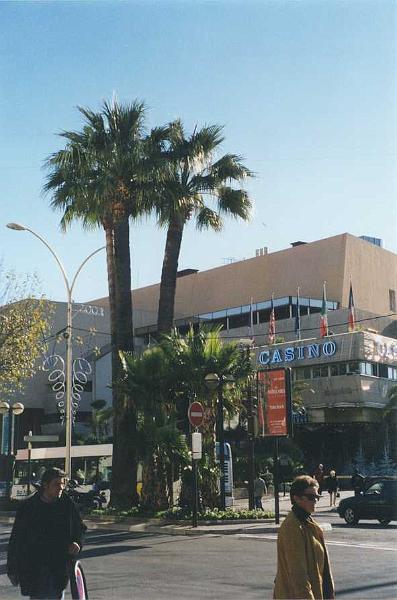 Cannes, le Palais des Festivals avec le Casino