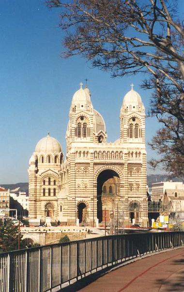 Marseille, Cathédrale de la Major (1852->1893)