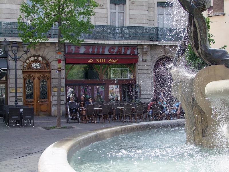 Grenoble, Place près de Notre-Dame