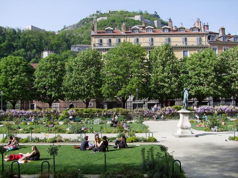Grenoble, Jardin de Ville