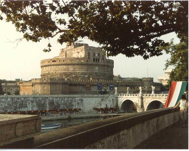 Roma, Castel Sant'Angelo (Hadrien, 135->139 puis 15e)