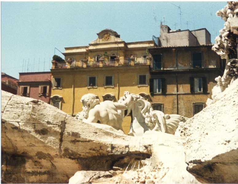Roma, Fontaine de Trévi (Nicola Salvi, 1762)