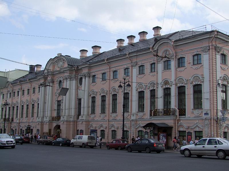 Saint-Pétersbourg, Palais Stroganov