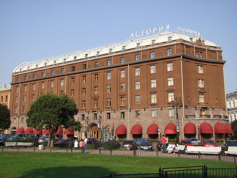 Saint-Pétersbourg, Hôtel Astoria