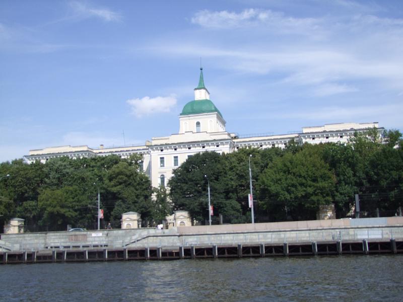Moscou, Promenade en bateau sur la Moskova