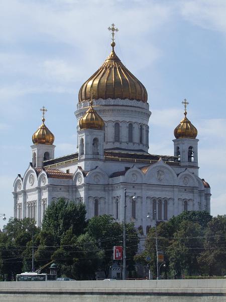 Moscou, Cathédrale du Christ-Sauveur