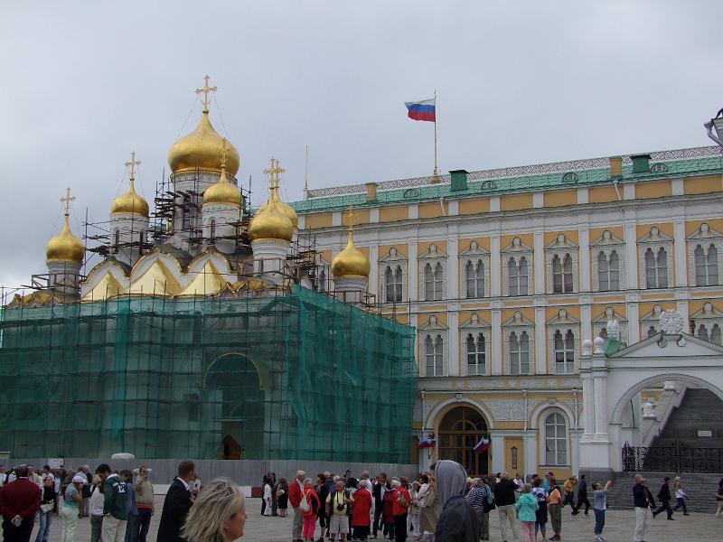 Moscou, Le Kremlin, Place des Cathédrales