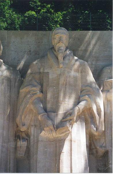 Genève, Monument de la Réformation (1917): Calvin